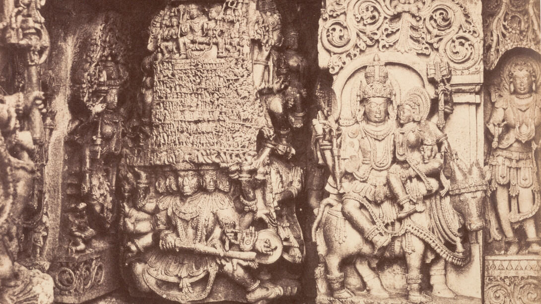 Richard Banner Oakeley, Hoyshaleshvara temple sculpture, Halebidu (Halebeedu), 1856–57. Courtesy of the Cleveland Museum of Art