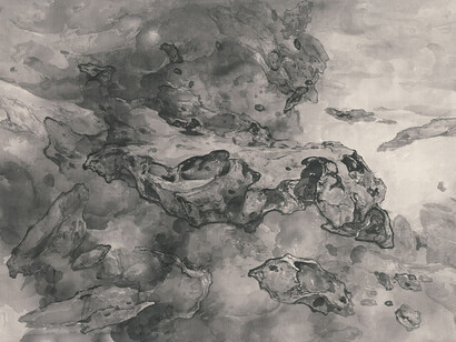 Tai Xiangzhou, The dragon's fiery prance, 2017. Courtesy of Alisan Fine Arts