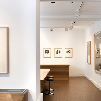 Eduardo Chillida, Estampes choisies, exhibition view. Courtesy of Galerie Lelong
