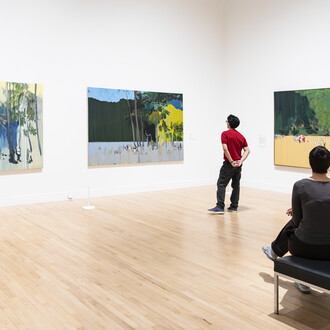 Hurvin Anderson, exhibition view. Courtesy of Tate Britain