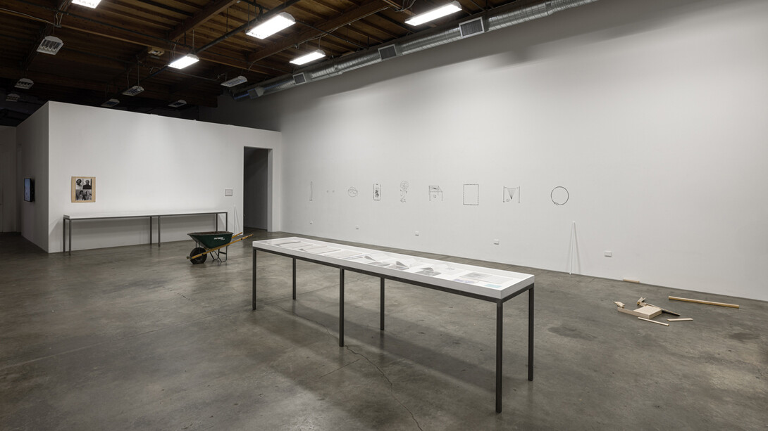 Julien Bismuth, Perchings, exhibition view. Courtesy of the artist and The Box. Photo by Fredrik Nilsen Studio