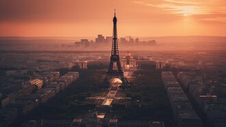 Paris, onde o passado e o futuro se encontram. Um símbolo de que toda revolução começa com a coragem de imaginar o novo. Entre história e horizonte, a Torre Eiffel permanece como um marco de inovação. Ontem cultural, hoje também tecnológica