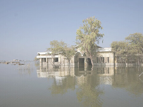 Chor Kamber village, after flood in Pakistan