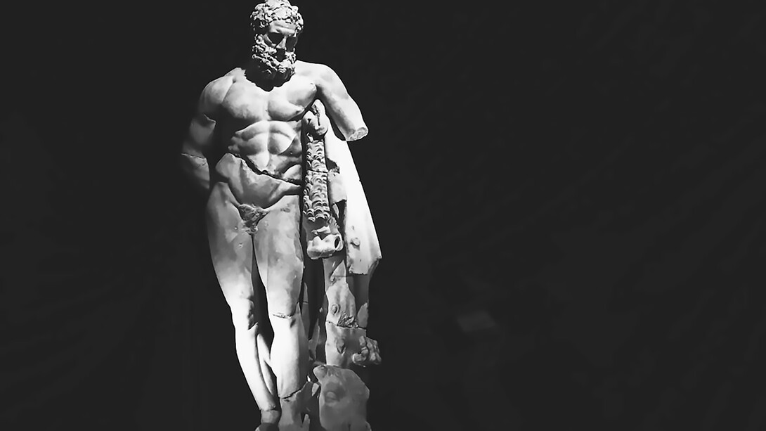 The timeless allure of a Heracles statue, embodying strength and heroism, as a captivating centerpiece for any collection or display