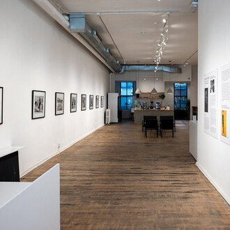 Peter Knapp, North, south, east, west, exhibition view. Courtesy of NowHere Gallery