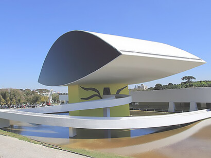 Experience the diverse exhibitions of visual arts, architecture, urbanism, and design at the renowned Oscar Niemeyer Museum