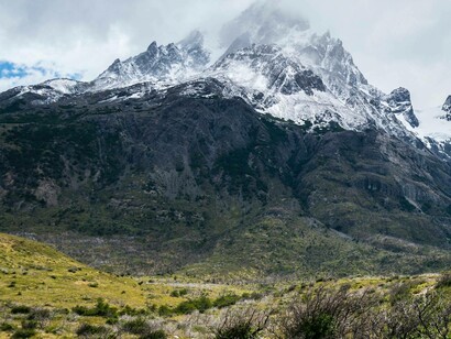 Creating an intention to climb up a mountain