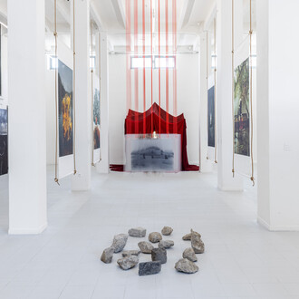 Bet Orten, Your blood/My roses, exhibition view. Courtesy of the Chemistry Gallery