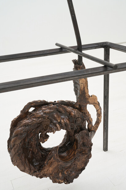 Marie Lorenz, Drift tilt, exhibition view, detail. Courtesy of Jack Hanley Gallery