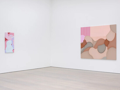 Deborah Segun, A moment to myself, exhibition view. Courtesy of Beers