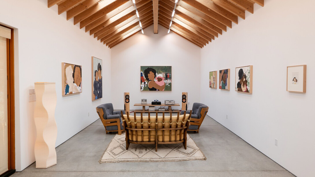 Shaina McCoy, When there’s nothing left, exhibition view. Courtesy of Simchowitz Gallery