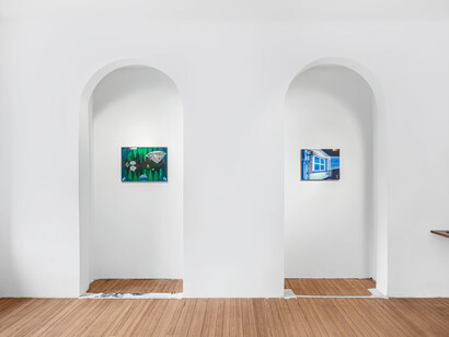 Lena Christakis, Flat lands, exhibition view. Courtesy of Pablo’s Birthday