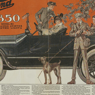 Overland advertisement from the collection of Glen Faulman.