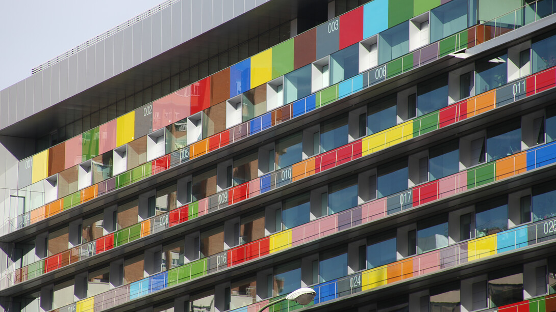 Instituto Nacional de Estadística, designed by César Ruiz-Larrea, Madrid, España