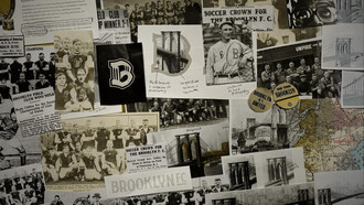 A collage of historic Brooklyn F.C.'s beginnings