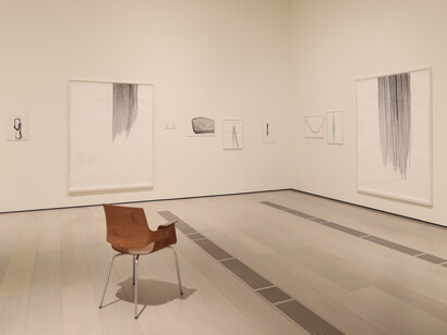 Silvia Bächli, Partitura (score), exhibition view. Courtesy of Centre Botín