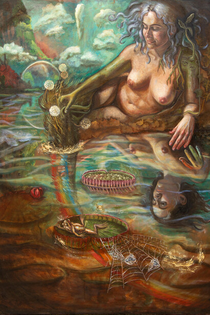 Flo Giovanni Pacini, Interwoven, 2024. Courtesy of Space 776 Gallery