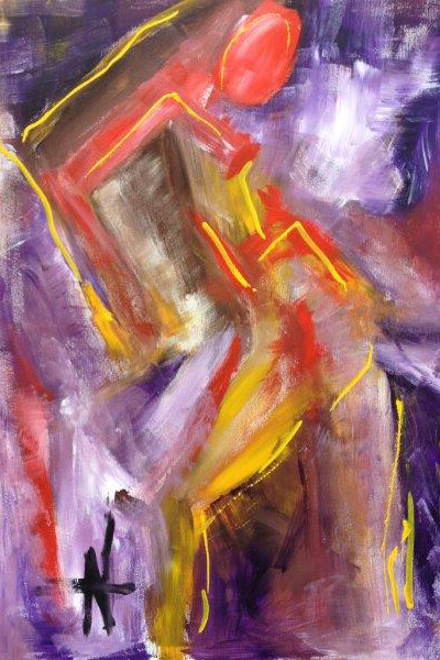 Natália Gromicho, Parts by, Acrylic on canvas, 119 x 89 x 2 cm