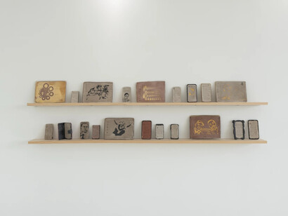 Sandra Ramos, Impossible dialogue: sumerian disputations, exhibition view. Courtesy of Pan American Art Projects Gallery