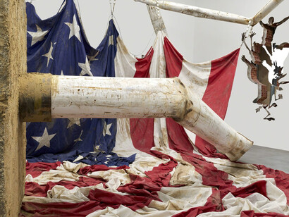 Dan Colen. Courtesy of Newport Street Gallery