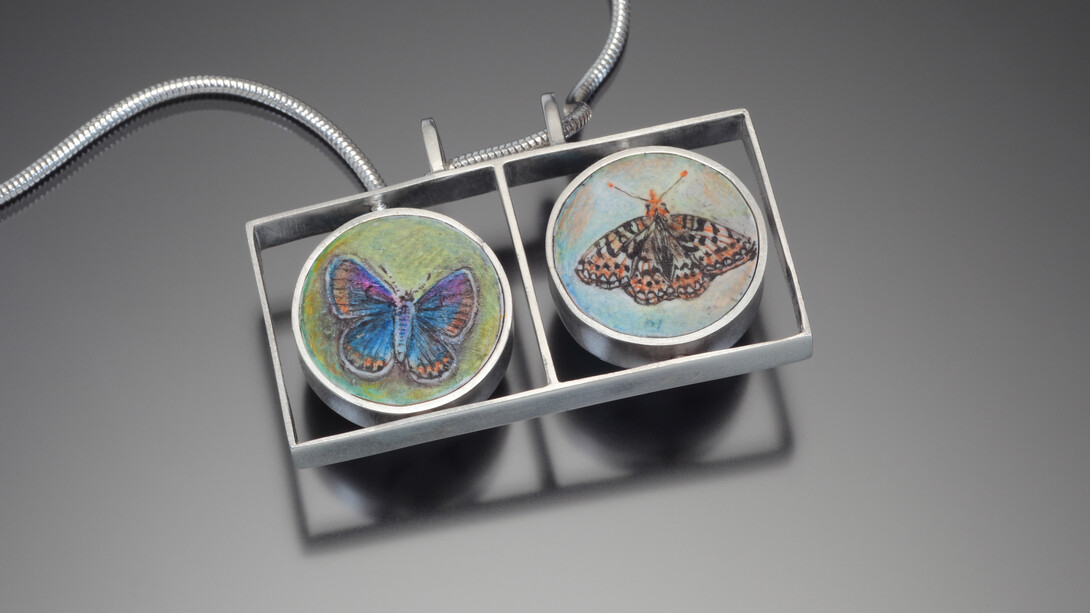 Cynthia Toops and Dan Adams, Endangered (side 1), 2024. Courtesy of Mobilia Gallery