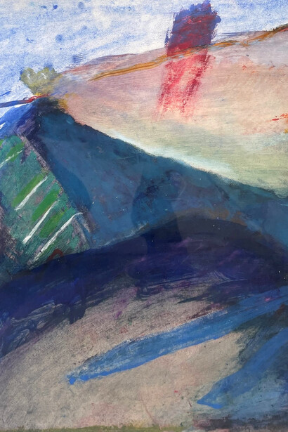 Emily Mason, Aground, 1979. Courtesy of Lincoln Green Gallery