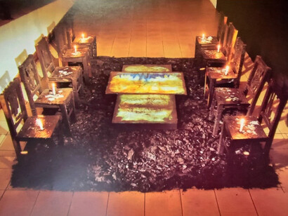 “Historia sitiada” de Isabel Ruiz, Guatemala. Mesótica II / Centroamérica: re-generación, Museo de Arte y Diseño Contemporáneo, San José, Costa Rica