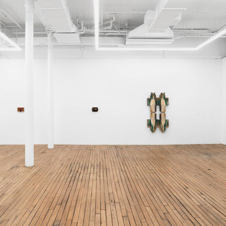 CrossLypka, Sports, exhibition view. Courtesy of Bureau Gallery