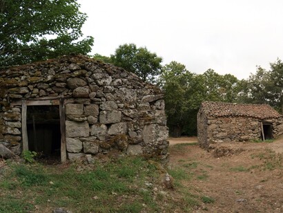 A Pobra de Trives, Ourense. Sequeiros en las proximidades de la aldea de Pena Folenche