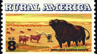 Francobollo statunitense, emissione 1973