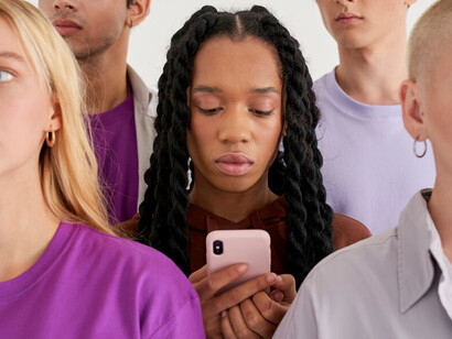 Individuals engaging on social media for political activism and protest movements