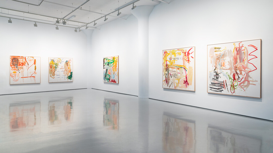 Reinhard Pods, Happy hour, exhibition view. Courtesy of Fergus McCaffrey Gallery