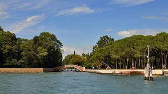Ponte dei Giardini, Giardini della Biennale, Venezia, Italia
