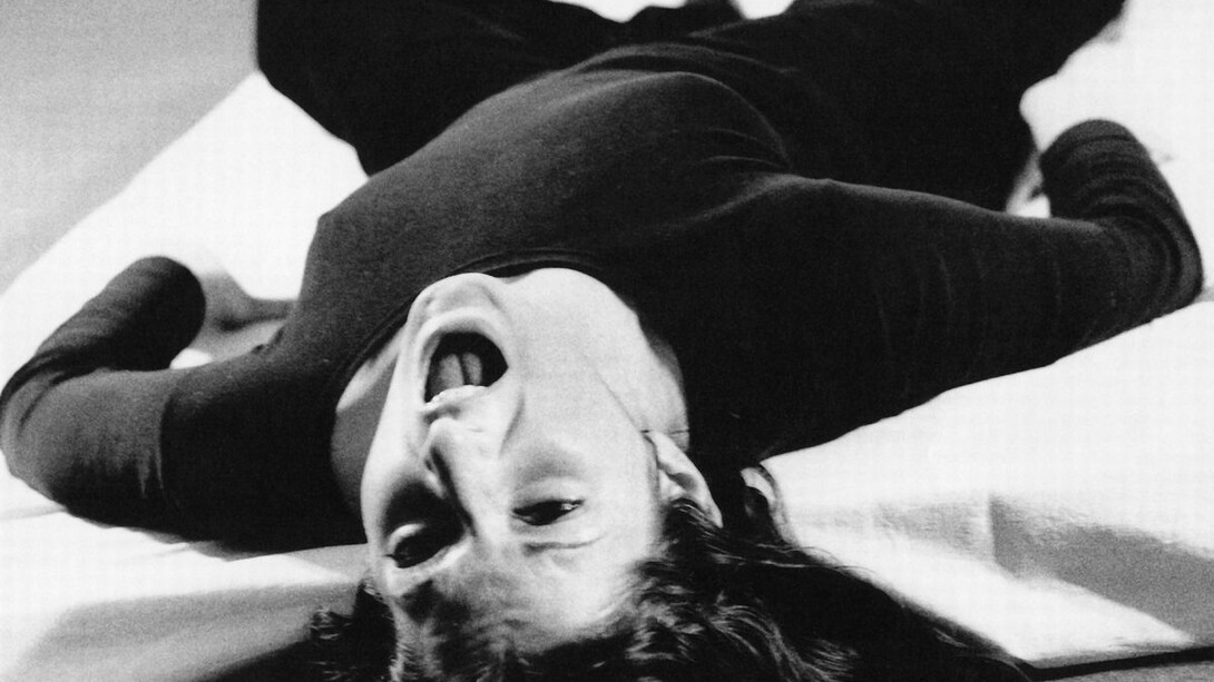 Marina Abramović, Freeing the voice, 1975. Courtesy of Kunstforum Wien