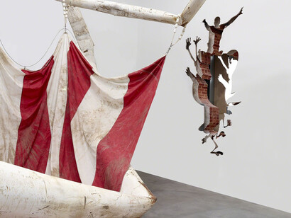 Dan Colen. Courtesy of Newport Street Gallery