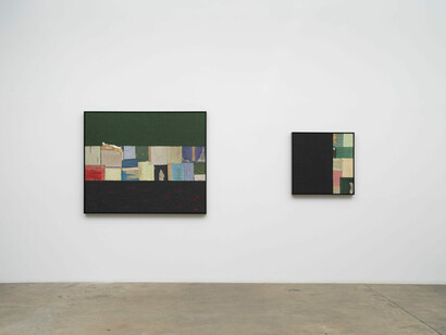 Samuel Levi Jones, abstraction of truth, exhibition view. Courtesy of Vielmetter