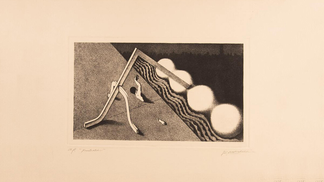 Kenji Nakahashi, Frustration, 1978. Courtesy of Blanton Museum