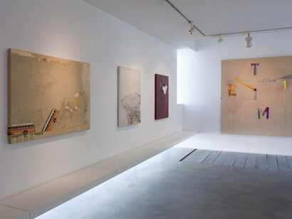 Brenna Youngblood, Exhibition view. Courtesy of Galerie Nathalie Obadia