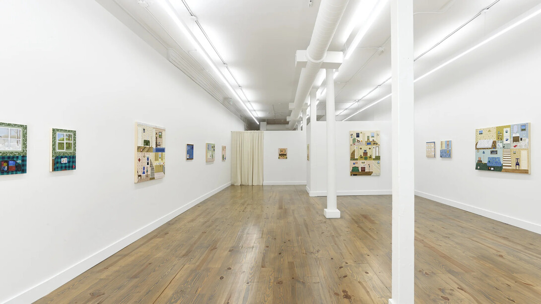 Anne Buckwalter, I will clean the closet, I will climb the stairs, exhibition view. Courtesy of Rebecca Camacho Presents