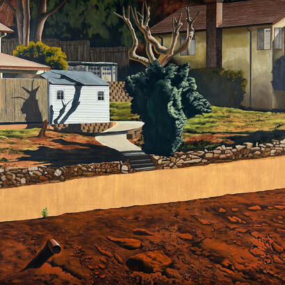 Nicole Irene Anderson, Edge of the earth, 2024. Courtesy of Johansson Projects Gallery