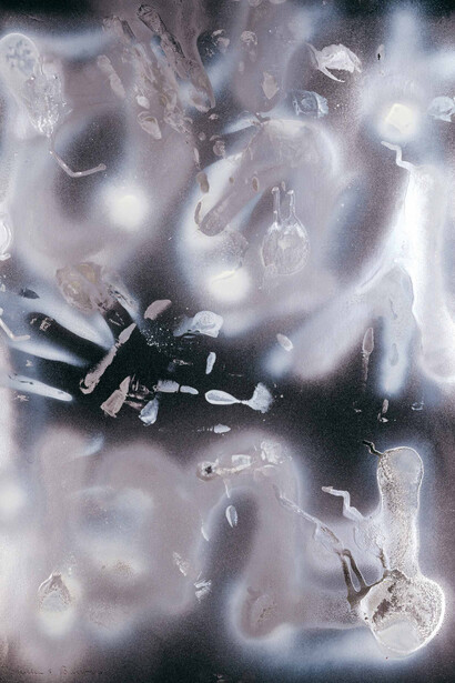 William S. Burroughs, Alchemical laboratory, 1989. Courtesy of October Gallery