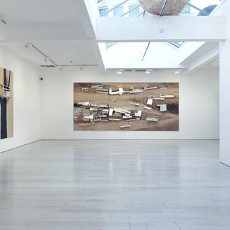 Tadashi Kawamata Destruction. Courtesy of Annely Juda Fine Art