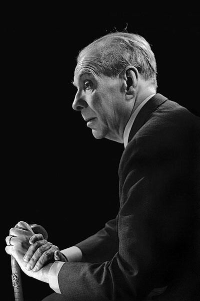 Fotografía de Jorge Luis Borges, por Annemarie Heinrich, 1967