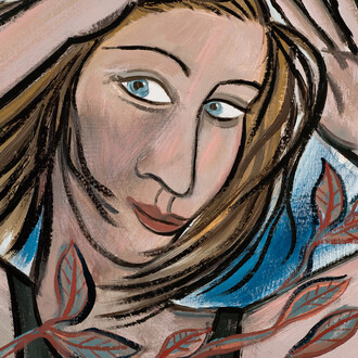 Cooper Eileen_Here the Wind Cry. Courtesy of Eileen Cooper and The Fine Art Society.