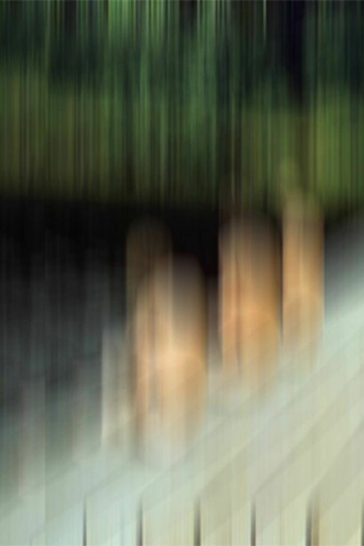 Michel Tabori, Combray, mixed media and resin on canvas, 70 x 58 inches