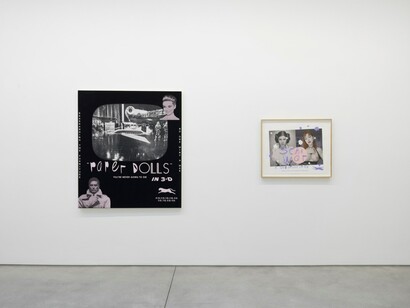 Matthew Brannon, Le gant de velours, traversing the fantasy, and the thousand-yard stare (disparate subjects happening concurrently, 1977–1979), exhibition view. Courtesy of David Kordansky Gallery