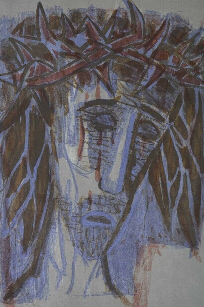Otto Dix, Christ, 1957. Courtesy of BYU Museum of Art