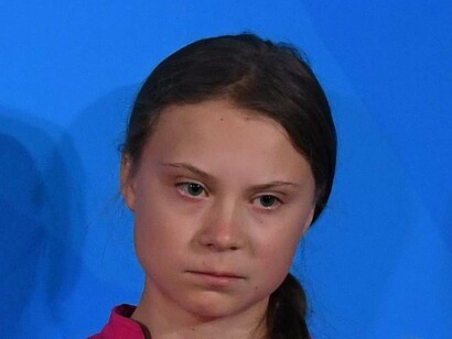 Greta Thunberg esta semana en la cumbre sobre el cambio climático en la ONU