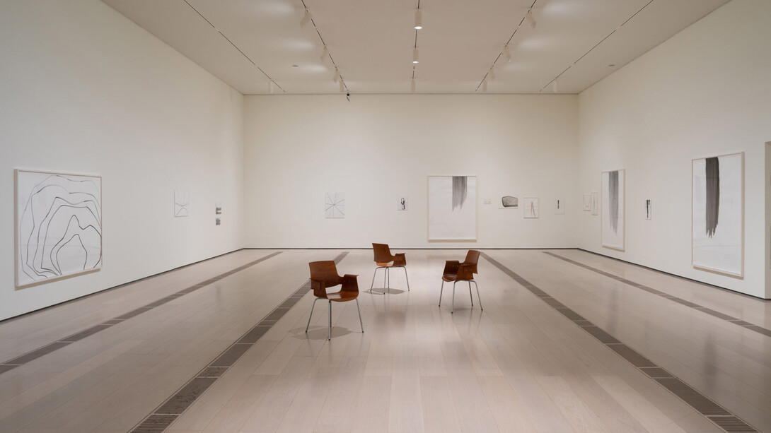 Silvia Bächli, Partitura (score), exhibition view. Courtesy of Centre Botín