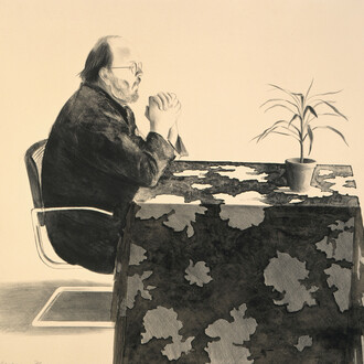 David Hockney, Henry at Table, 1976 © David Hockney